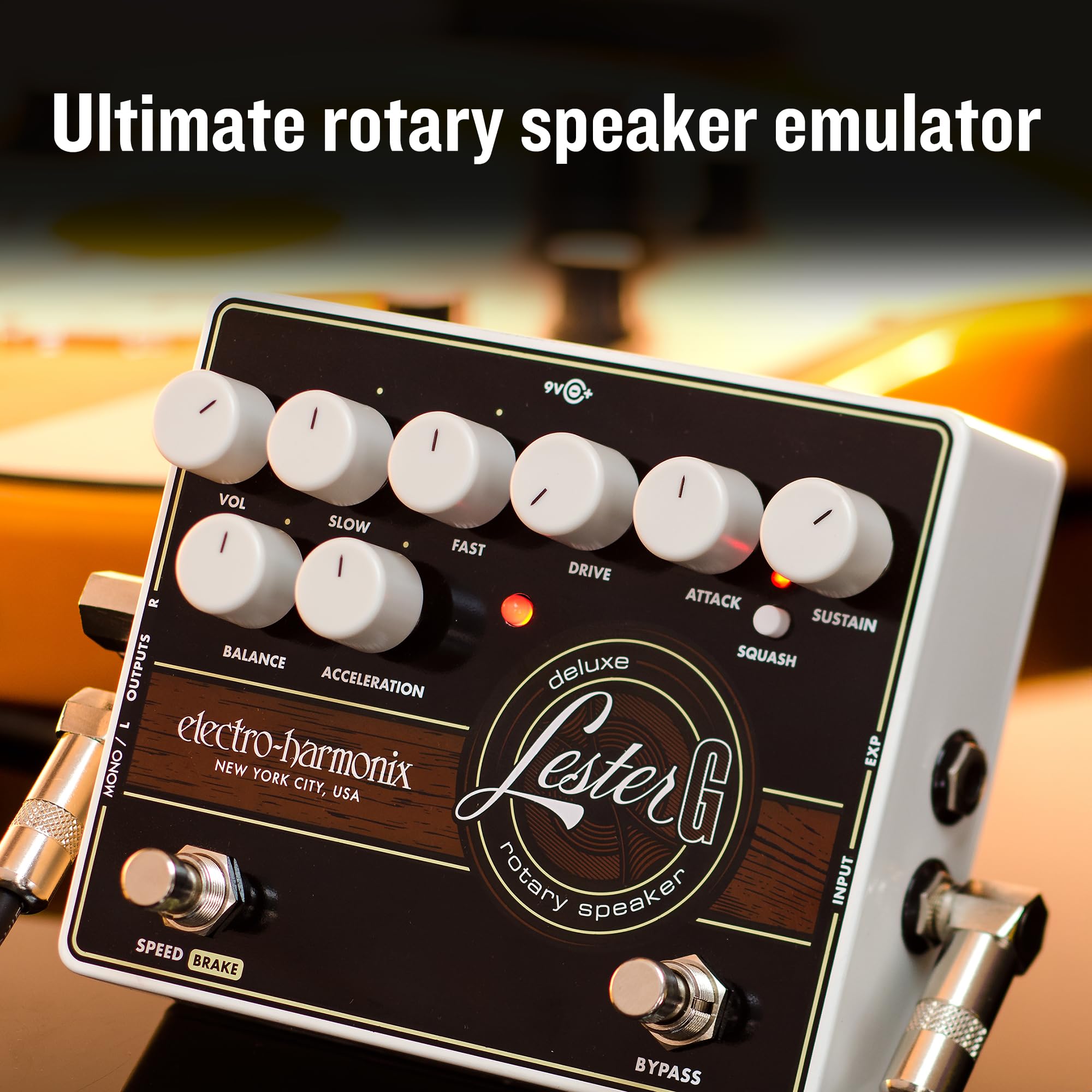 Amazon.com: Electro-Harmonix Lester-G Deluxe Rotary Speaker